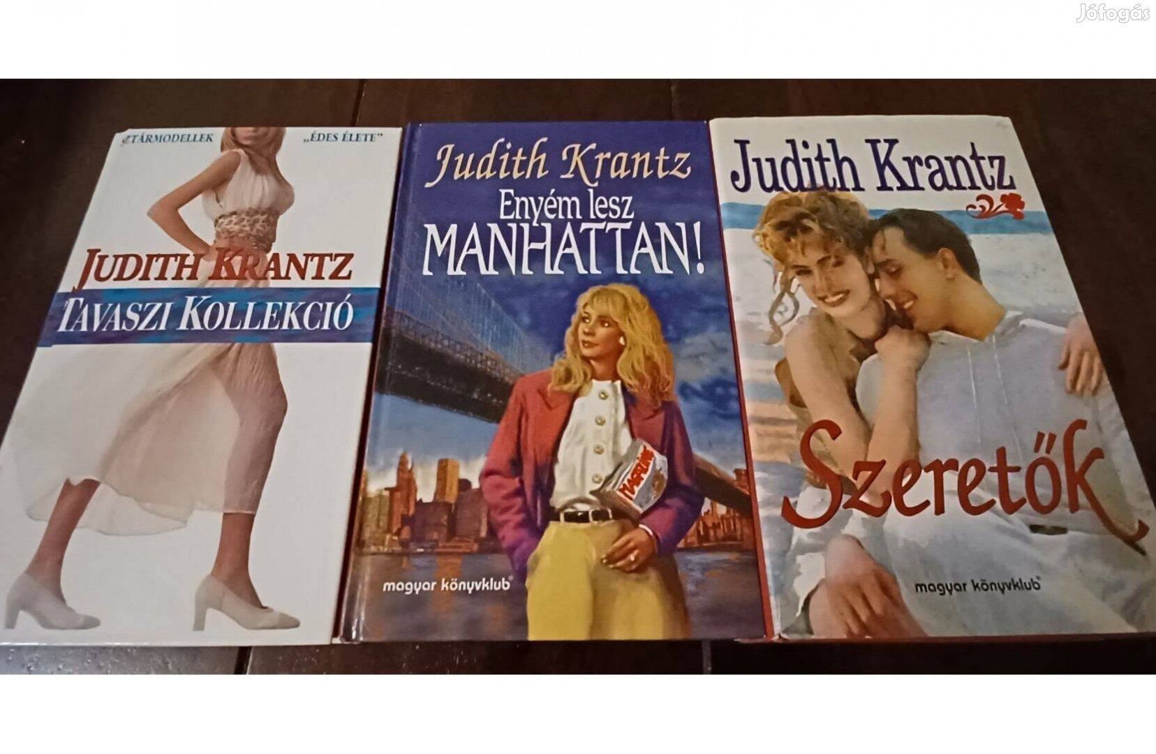Judith Krantz könyvcsomag - 3 db