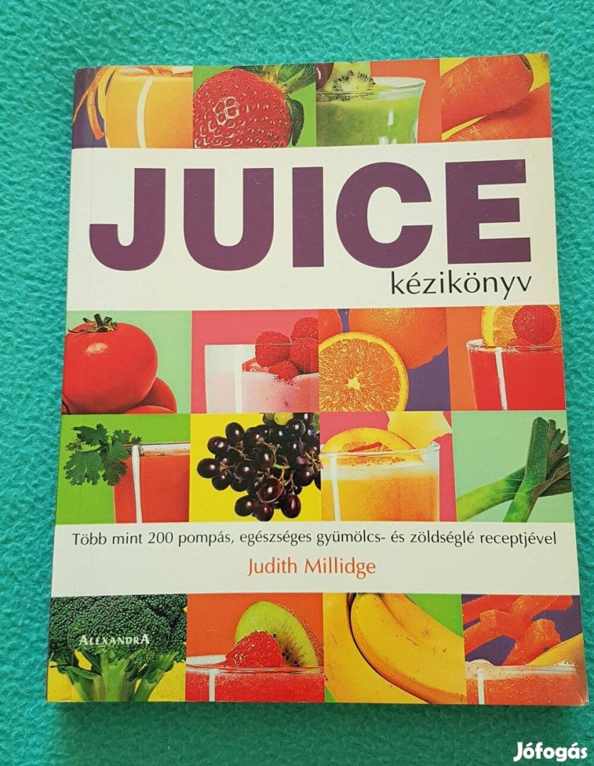 Judith Millidge: Juice kézikönyv (Alexandra Kiadó)