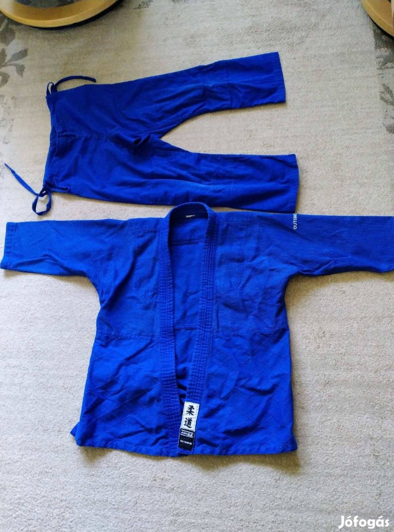 Judo ruha, kék, 140