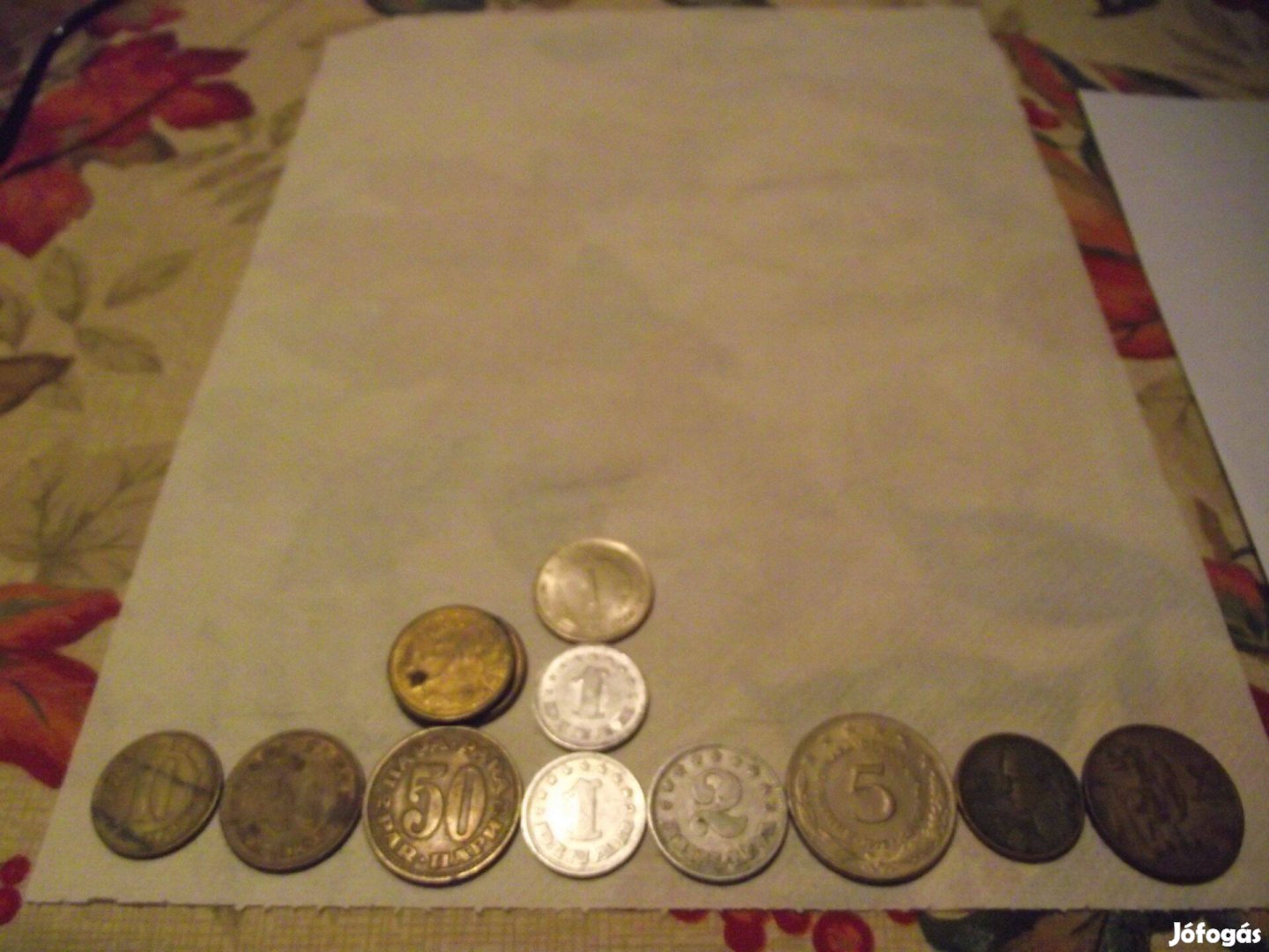 Jugoszláv fémpézek retro