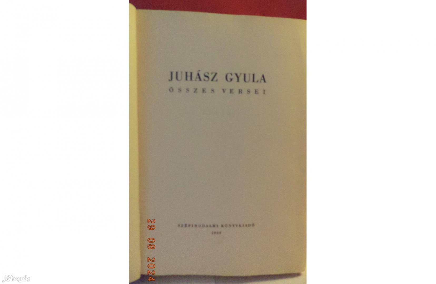 Juhász Gyula összes versei