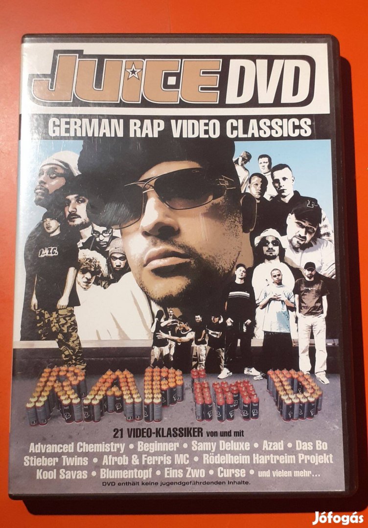 Juice DVD német Hip Hop - Rap klipek
