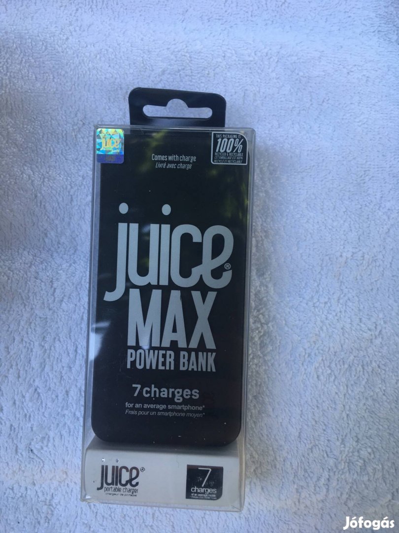 Juice max power bank ( új ) 