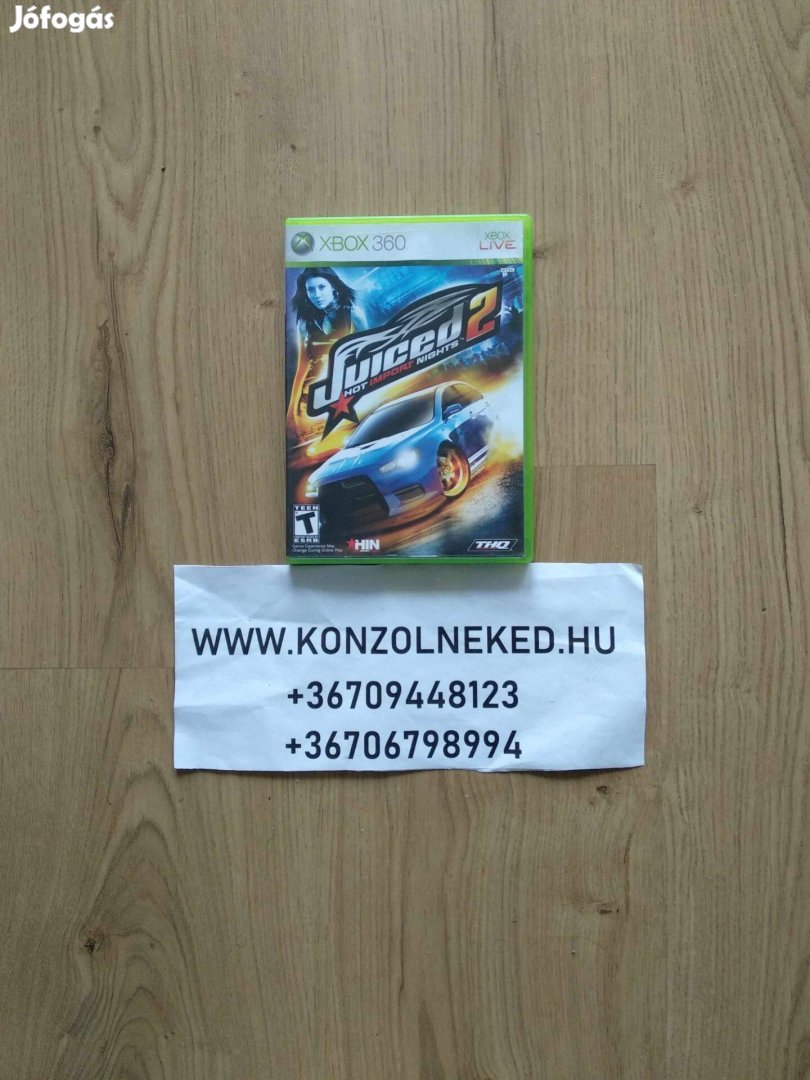 Juiced 2 Hot Import Nights Xbox 360 játék