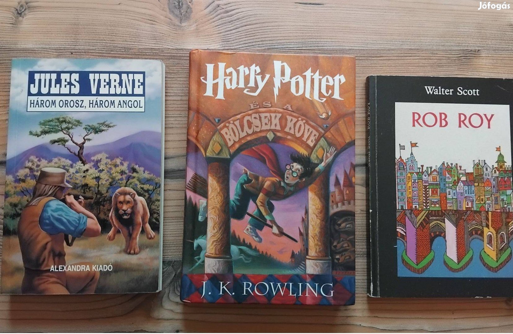 Jules Verne Harry Potter Rob Roy könyvek egyben