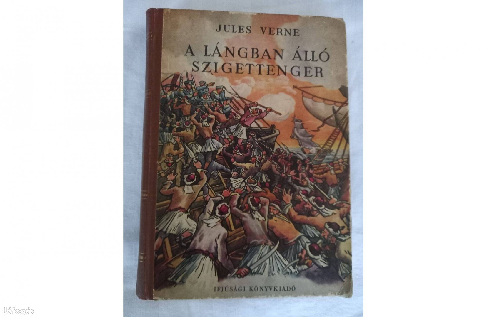 Jules Verne: A lángban álló szigettenger / 1956