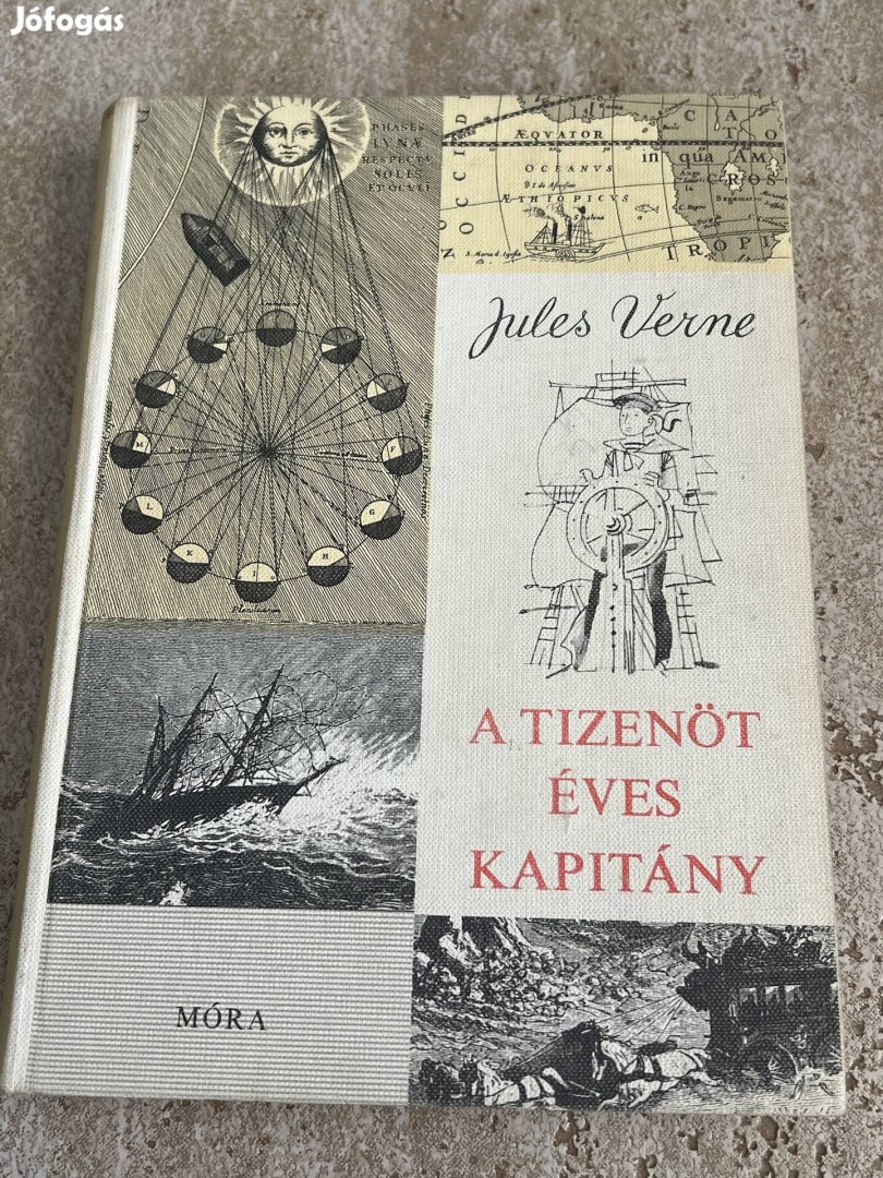 Jules Verne: A tizenöt éves kapitány  Móra, 1968