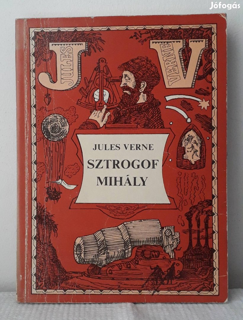 Jules Verne- Sztrogof Mihály könyv. 