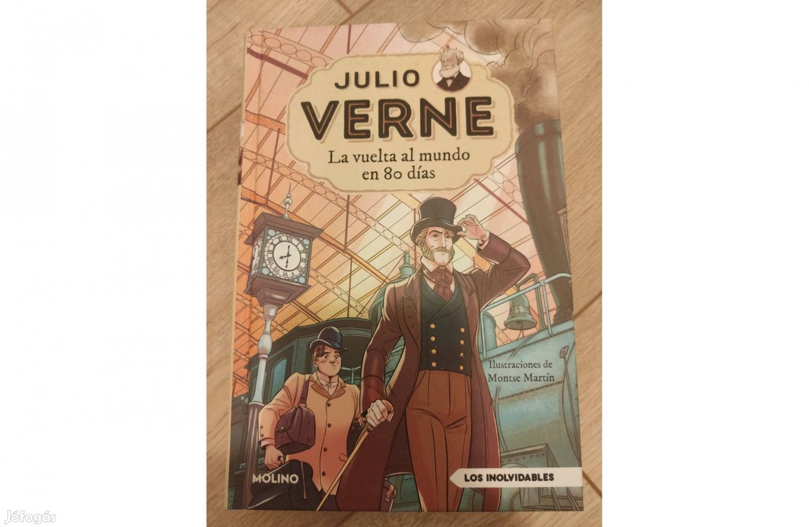 Jules Verne - 80 nap alatt a föld körül - Spanyol könyv