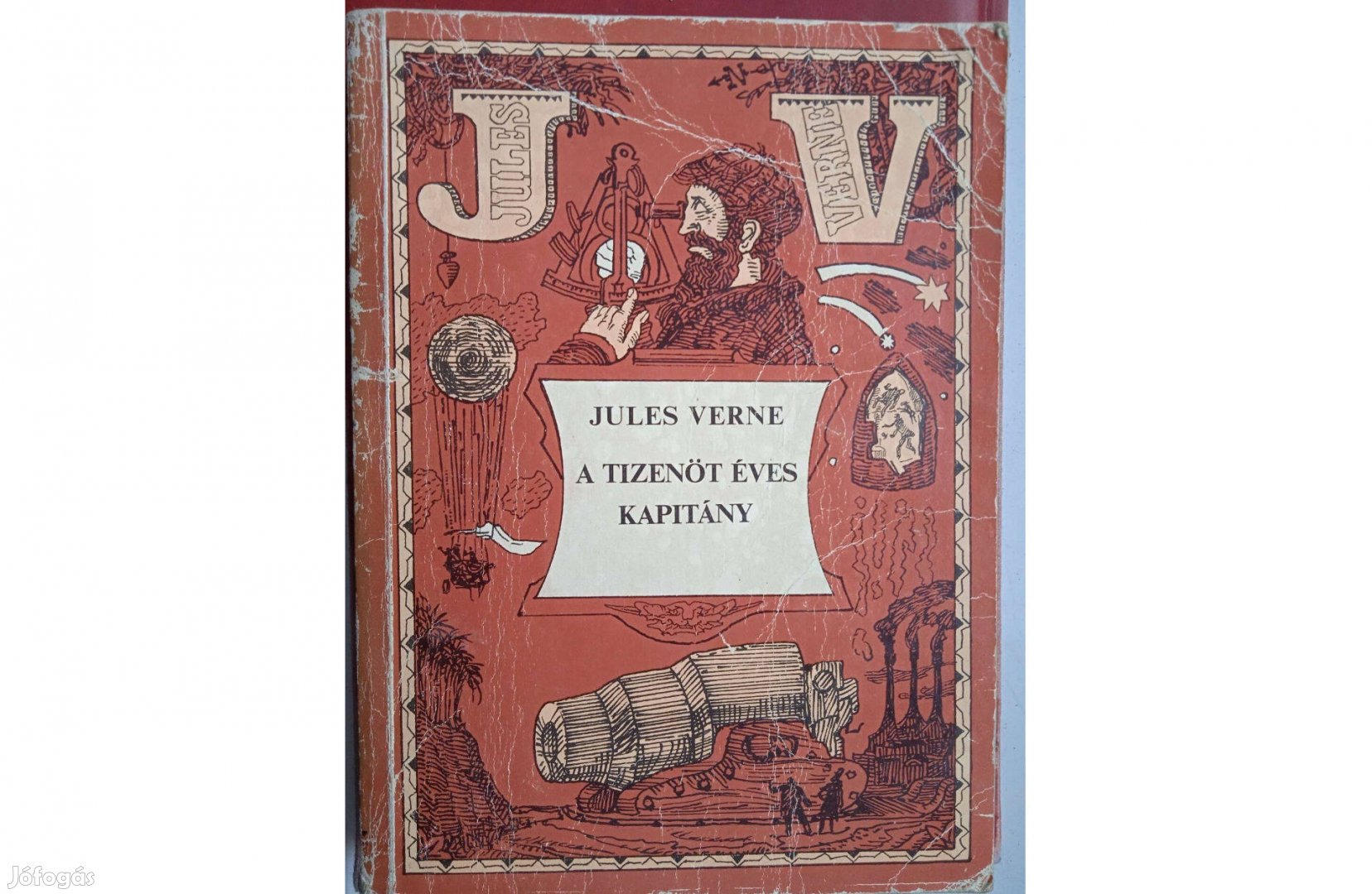 Jules Verne - A tizenöt éves kapitány , Móra kiadó 1980