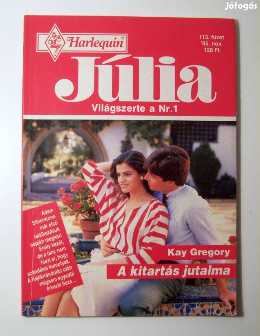 Júlia 113. A Kitartás Jutalma (Kay Gregory) 1995 (2kép+tartalom)