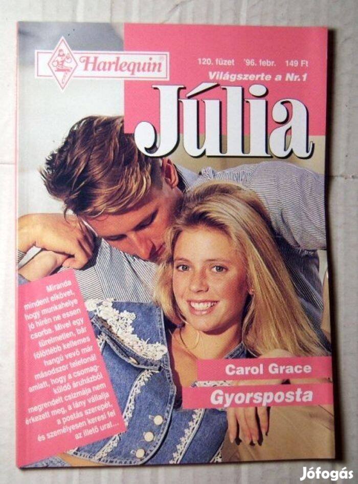 Júlia 120. Gyorsposta (Carol Grace) 1996 (romantikus)