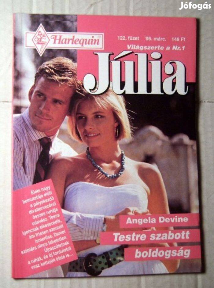 Júlia 122. Testre Szabott Boldogság (Angela Devine) 1996 (romantikus)