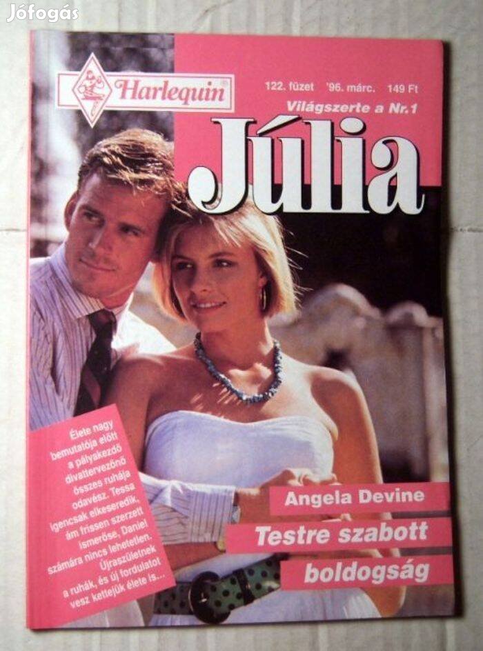 Júlia 122. Testre Szabott Boldogság (Angela Devine) 1996 (romantikus)