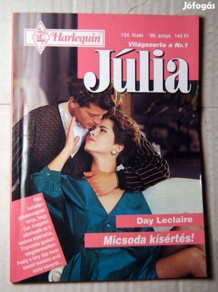 Júlia 134. Micsoda Kísértés (Day Leclaire) 1996 (romantikus)