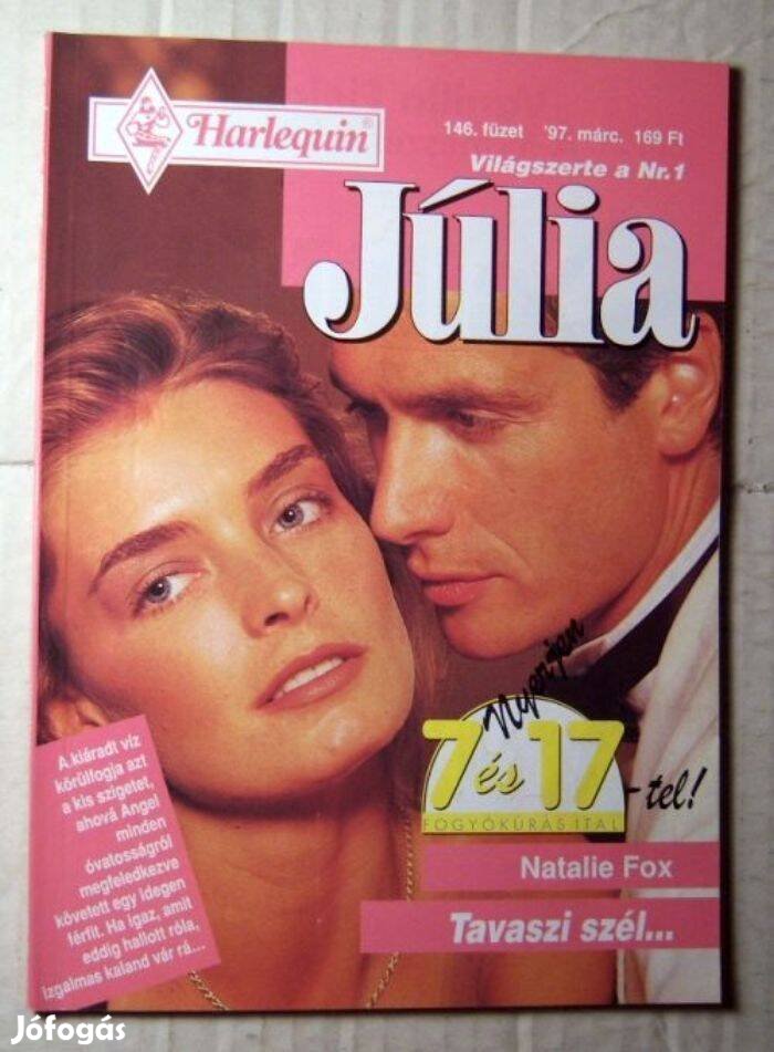 Júlia 146. Tavaszi Szél (Natalie Fox) 1997 (romantikus)