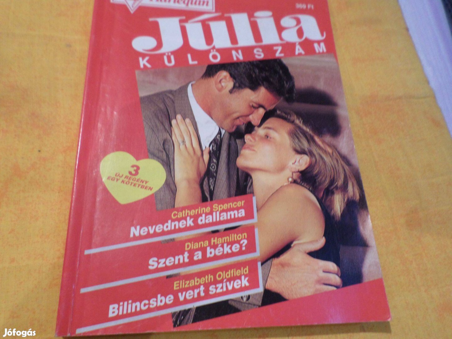 Júlia 1996/1 Nevednek dallama 3 regény egy kötetben Romantikus