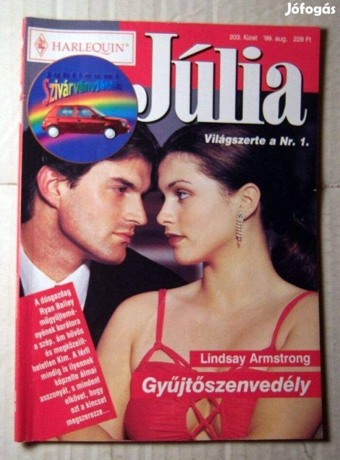 Júlia 203. Gyűjtőszenvedély (Lindsay Armstrong) 1999 (romantikus)