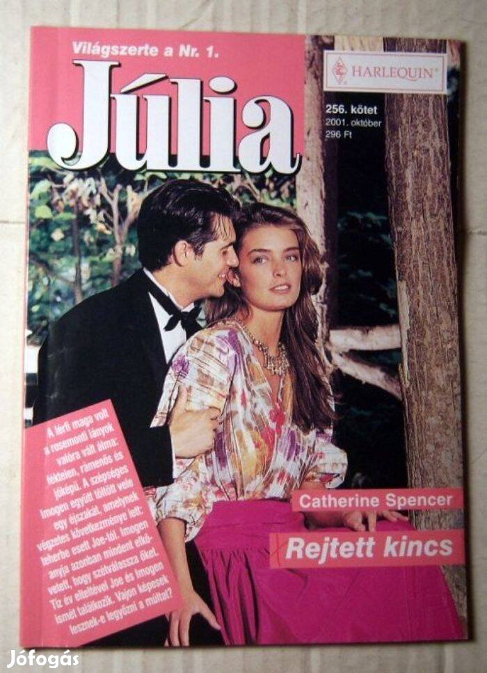 Júlia 256. Rejtett Kincs (Catherine Spencer) 2001 (romantikus)