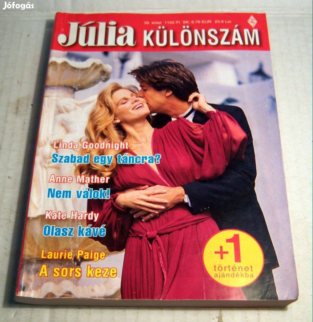 Júlia 39. Kötet Különszám (2010) 4kép+tartalom