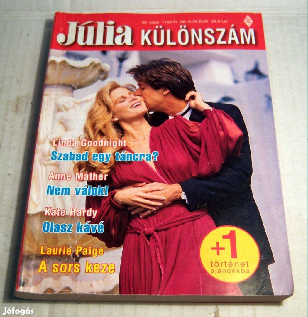 Júlia 39. Kötet Különszám (2010) 4kép+tartalom