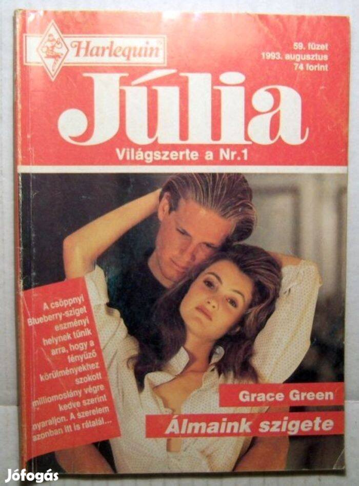 Júlia 59. Álmaink Szigete (Grace Green) 1993 (2kép+tartalom)