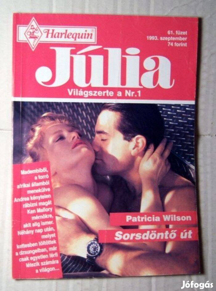 Júlia 61. Sorsdöntő Út (Patricia Wilson) 1993 (romantikus)