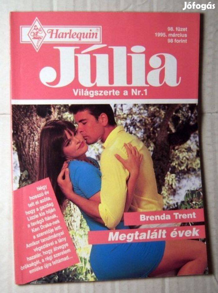 Júlia 98. Megtalált Évek (Brenda Trent) 1995 (romantikus)