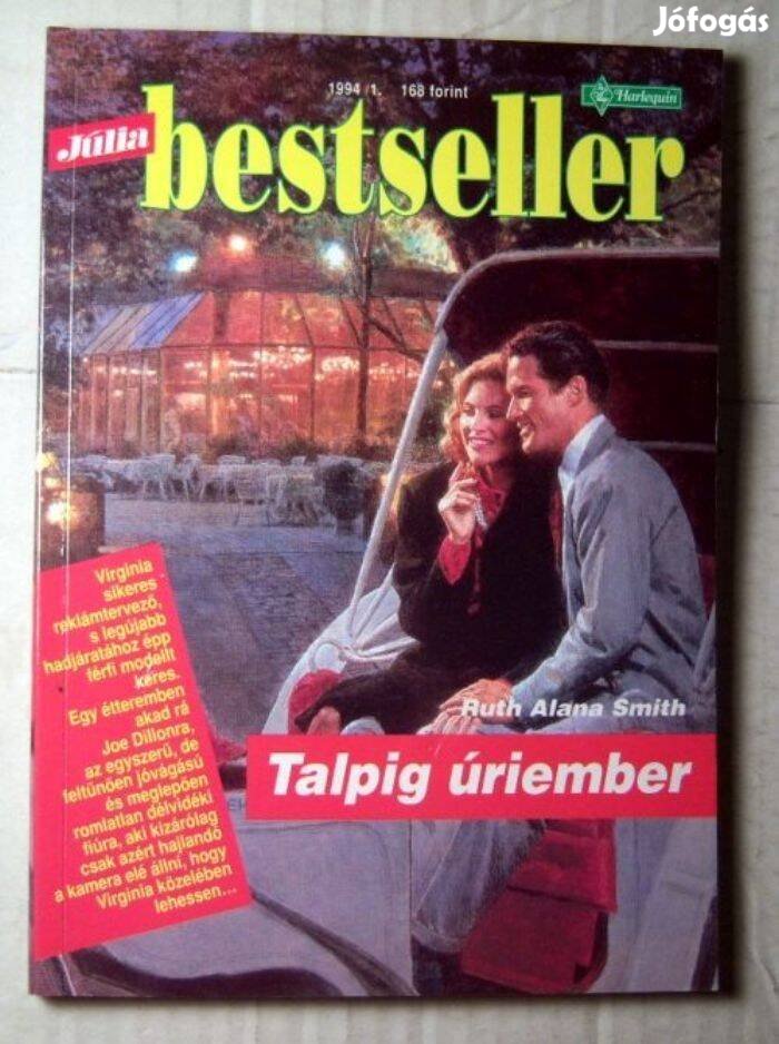 Júlia Bestseller 1994/1 Talpig Úriember (Ruth Alana Smith) 2kép+tartal