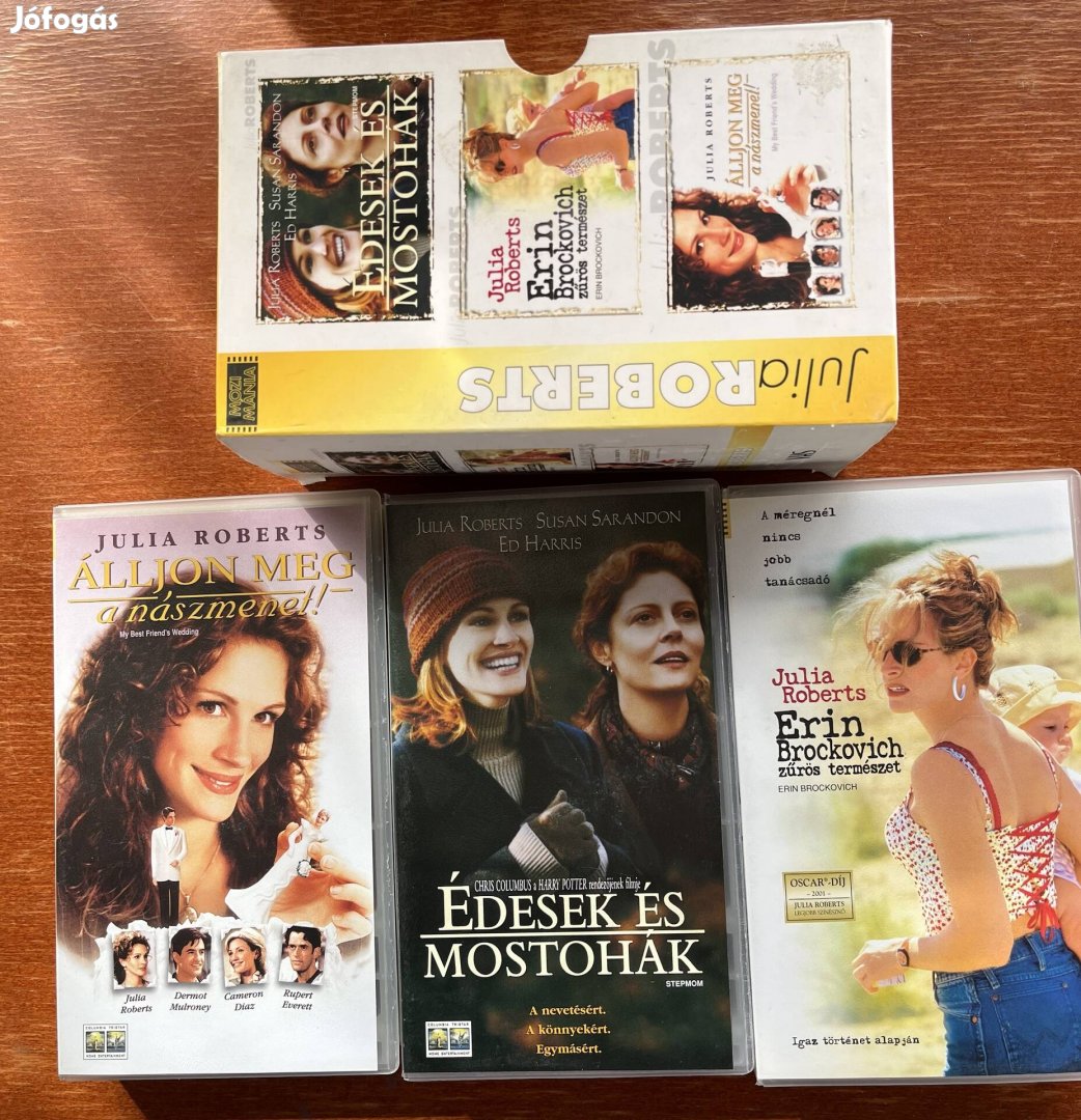 Julia Roberts pakk vhs kazetta