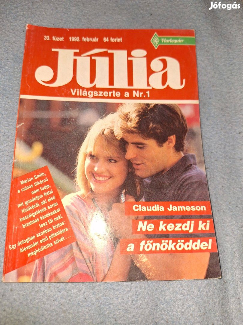 Júlia magazin 1992 Február