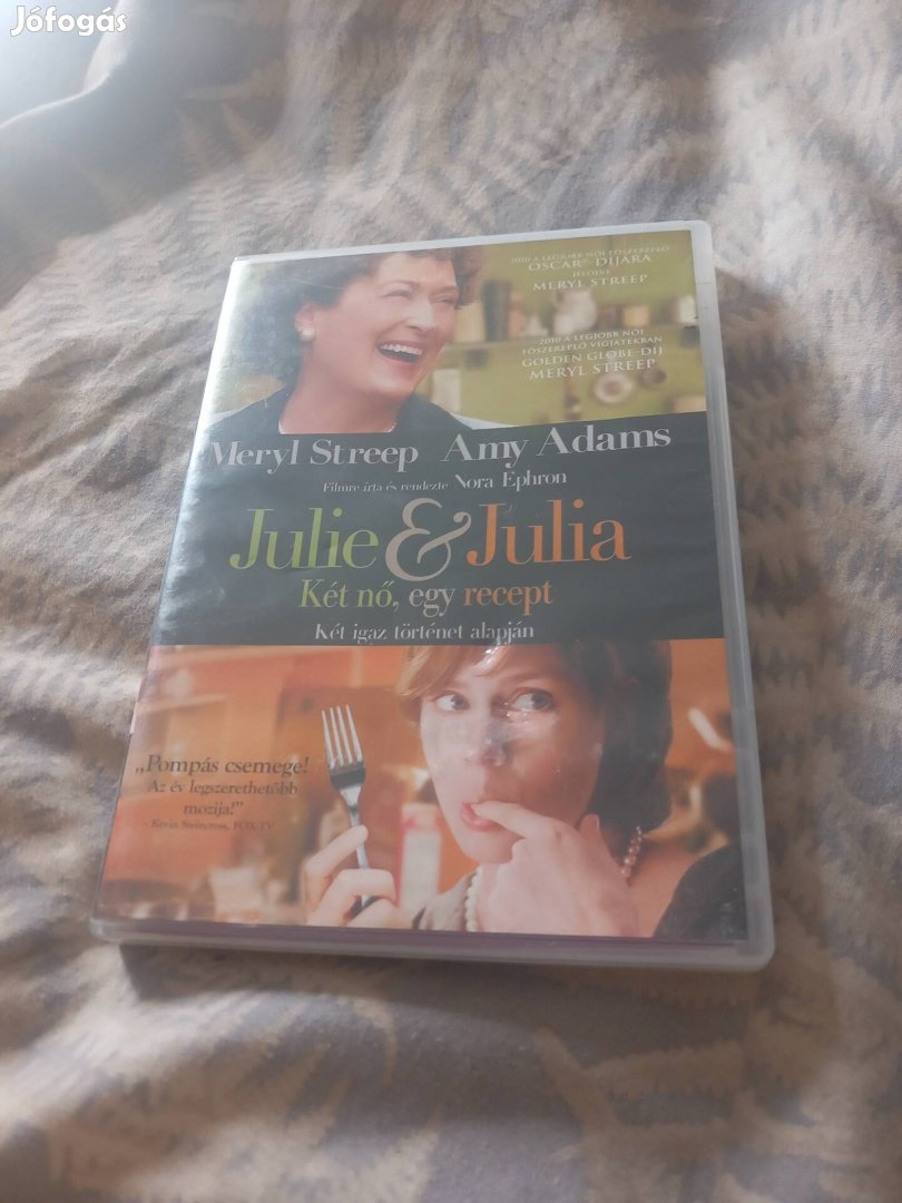 Julie és Julia két nő egy recept DVD Film