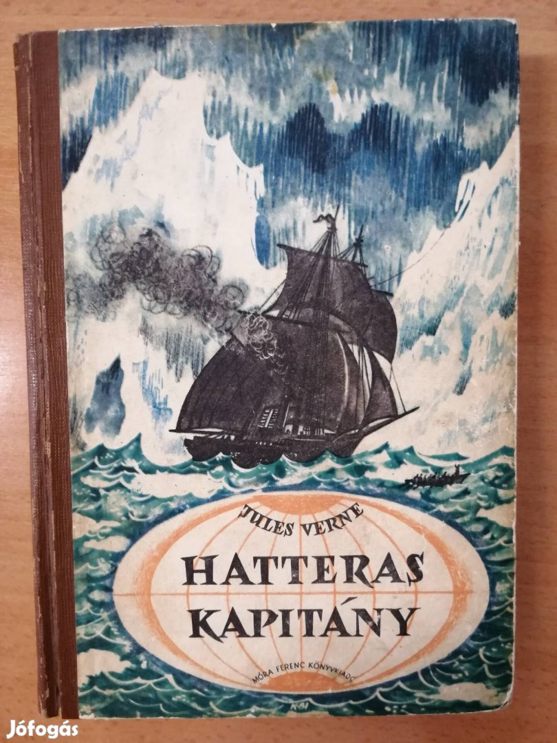Julies Verne Hatteras kapitány könyv