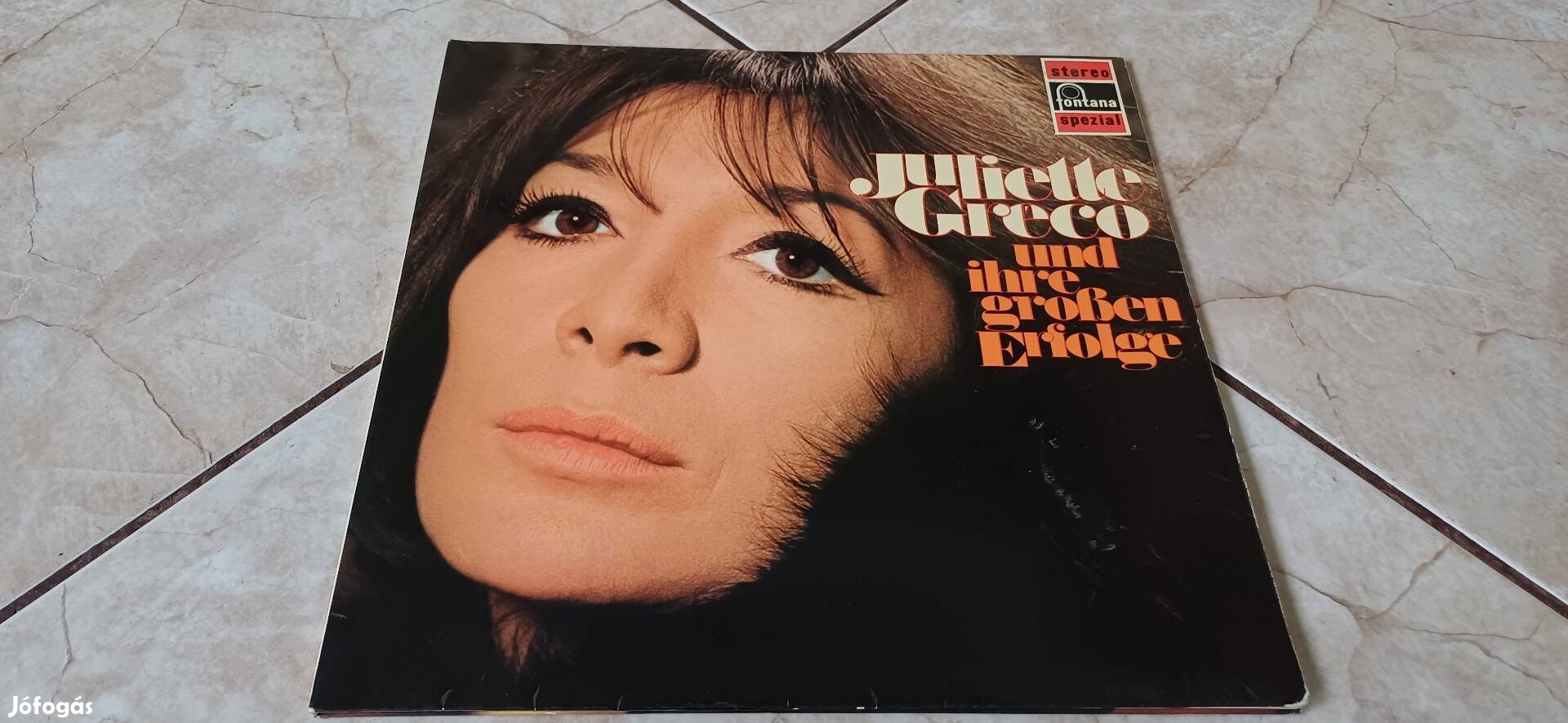 Juliette Greco bakelit hanglemez