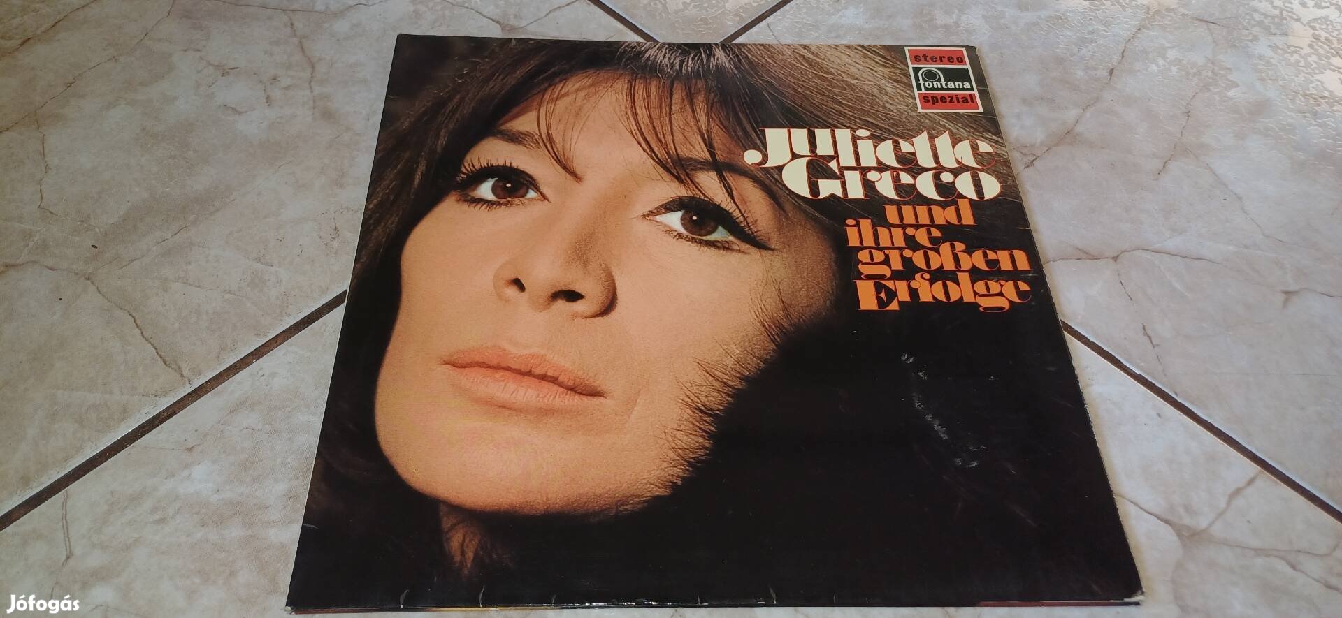 Juliette Greco bakelit hanglemez