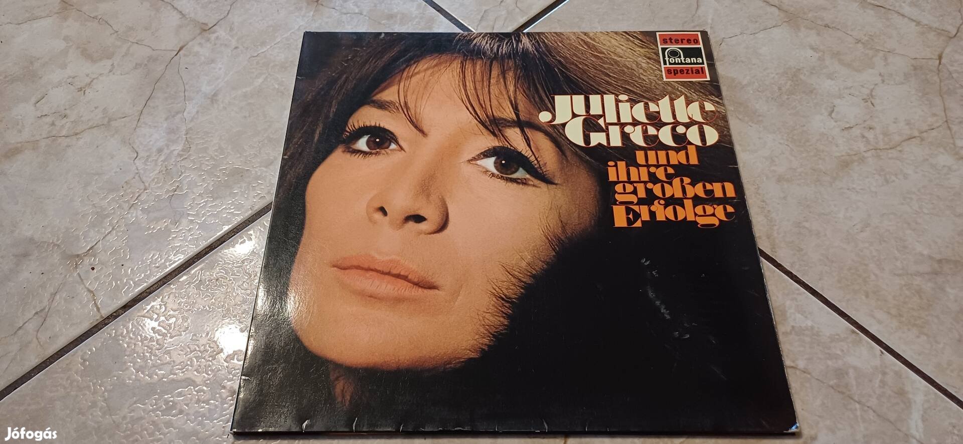 Juliette Greco bakelit hanglemez