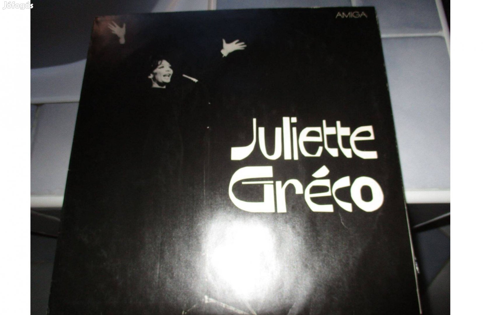 Juliette Gréco bakelit hanglemez eladó