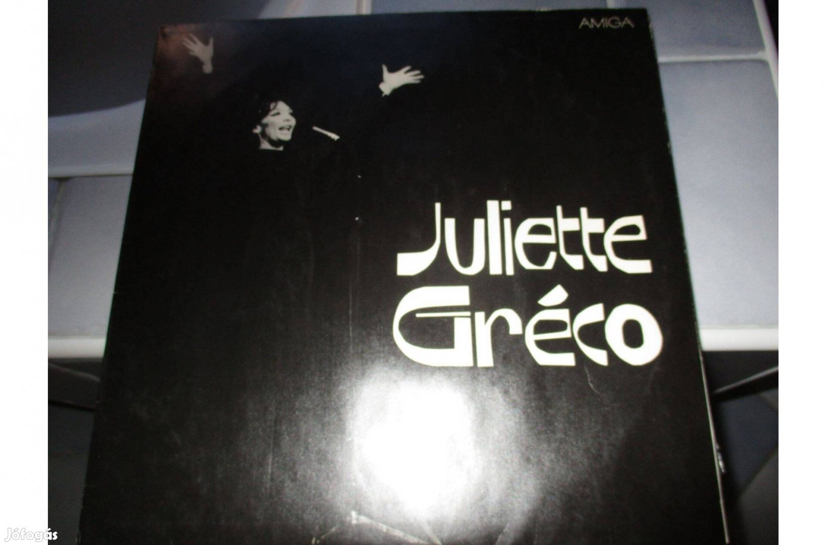 Juliette Gréco bakelit hanglemez eladó
