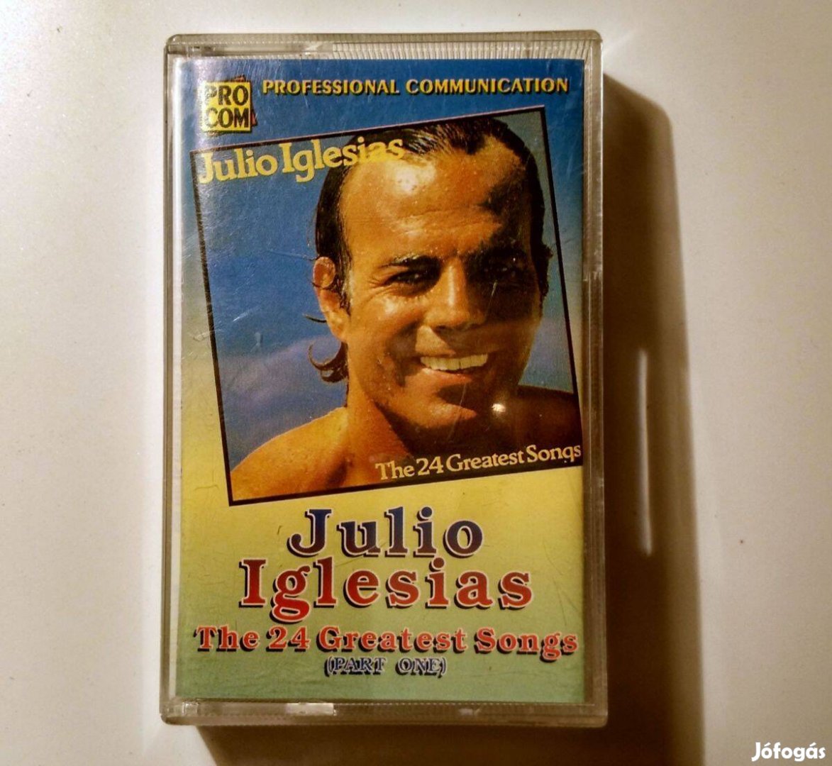 Julio Iglesias - The 24 Greatest Songs (Part One) kazetta teszteletlen