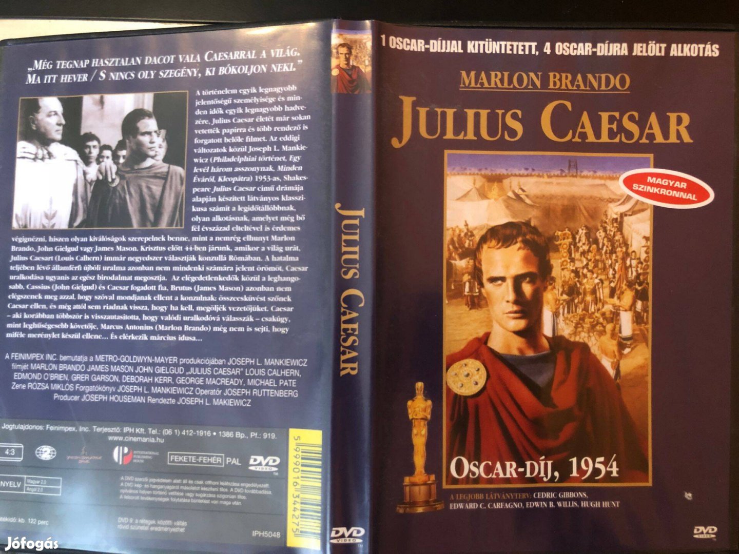 Julius Caesar (karcmentes, Marlon Brando) DVD