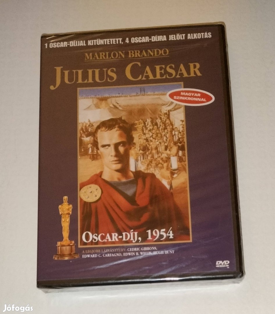 Julius Caeser Julius Cézár dvd bontatlan 1954 Marlon Brandon 