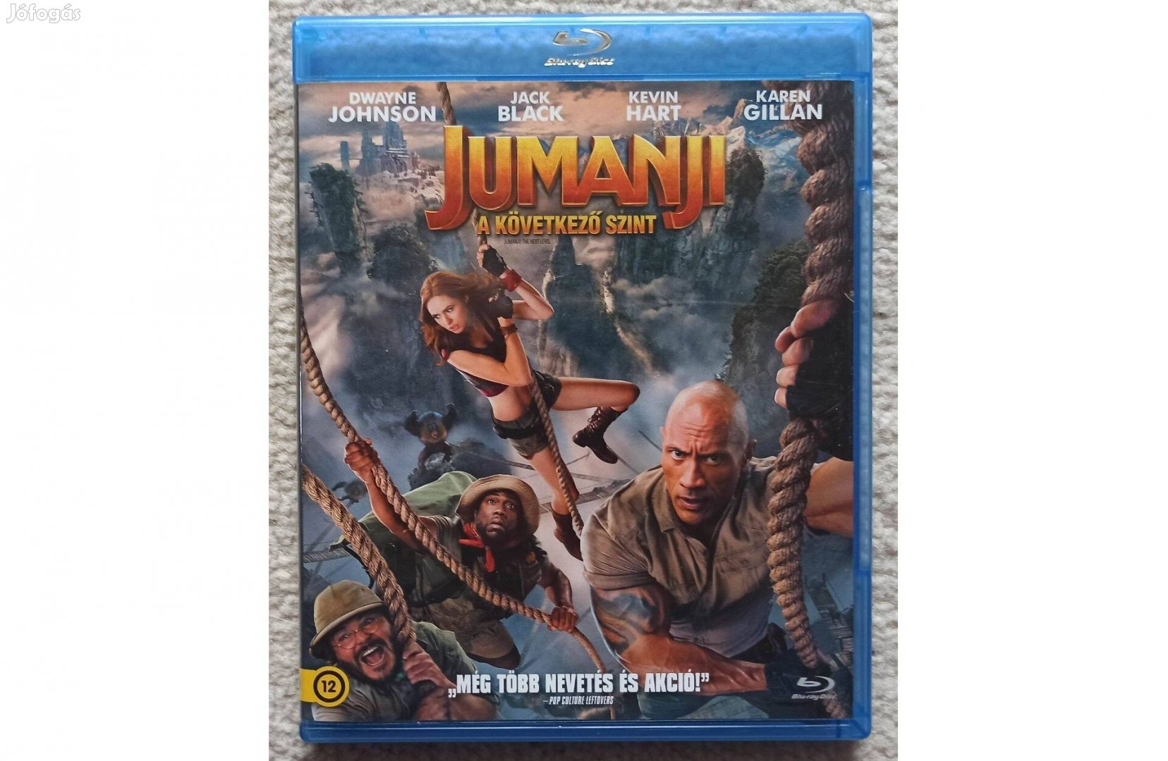 Jumanji - A következő szint blu-ray blu ray film