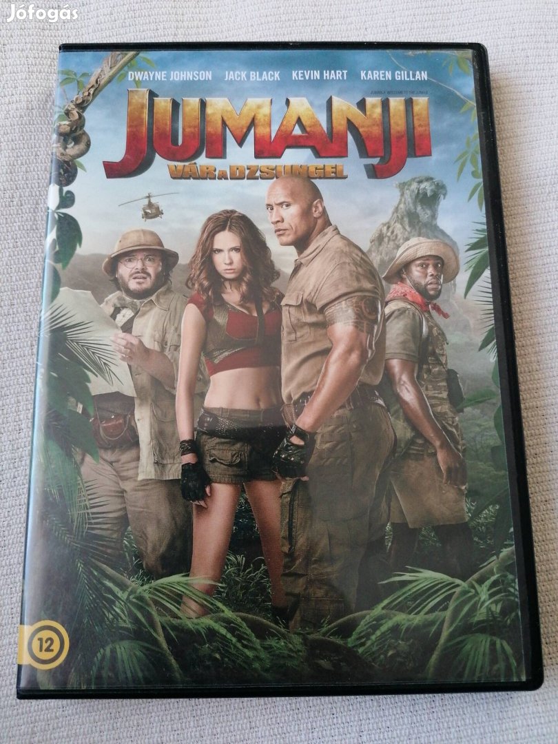 Jumanji - Vár a dzsungel dvd