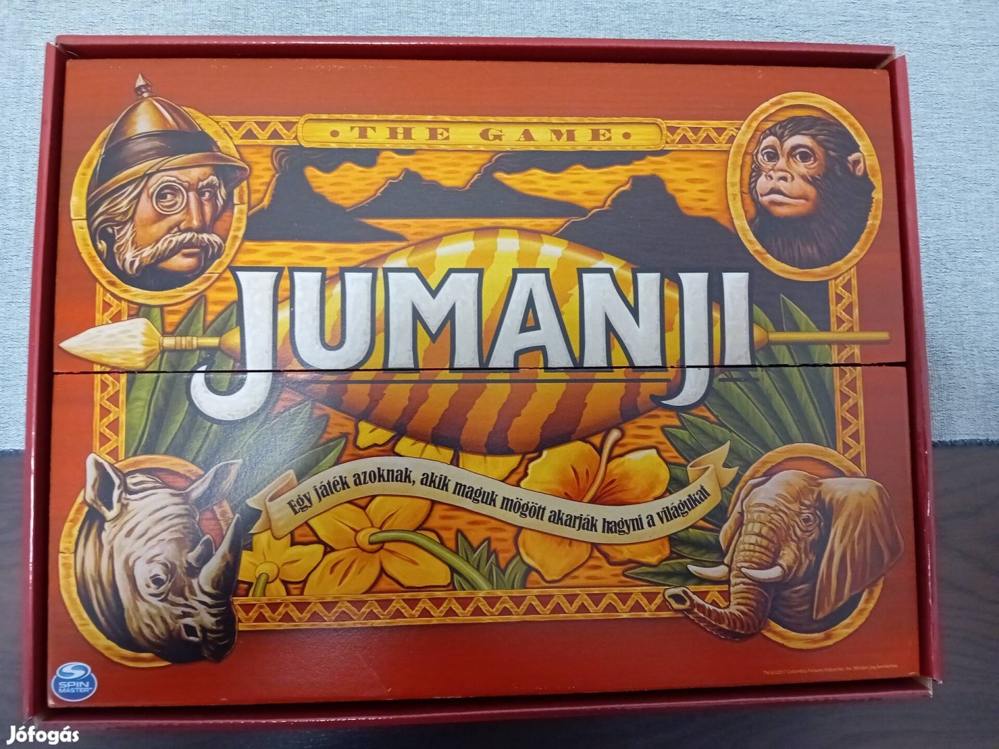Jumanji fa dobozos társasjáték
