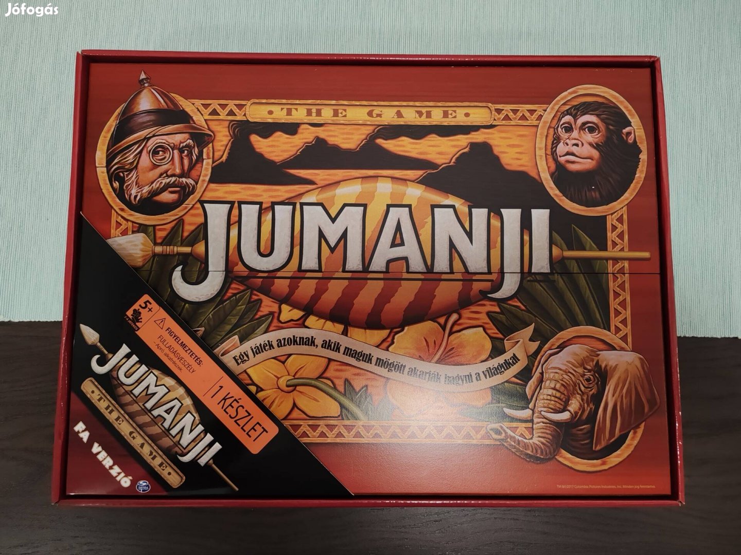 Jumanji fadobozos társasjáték 