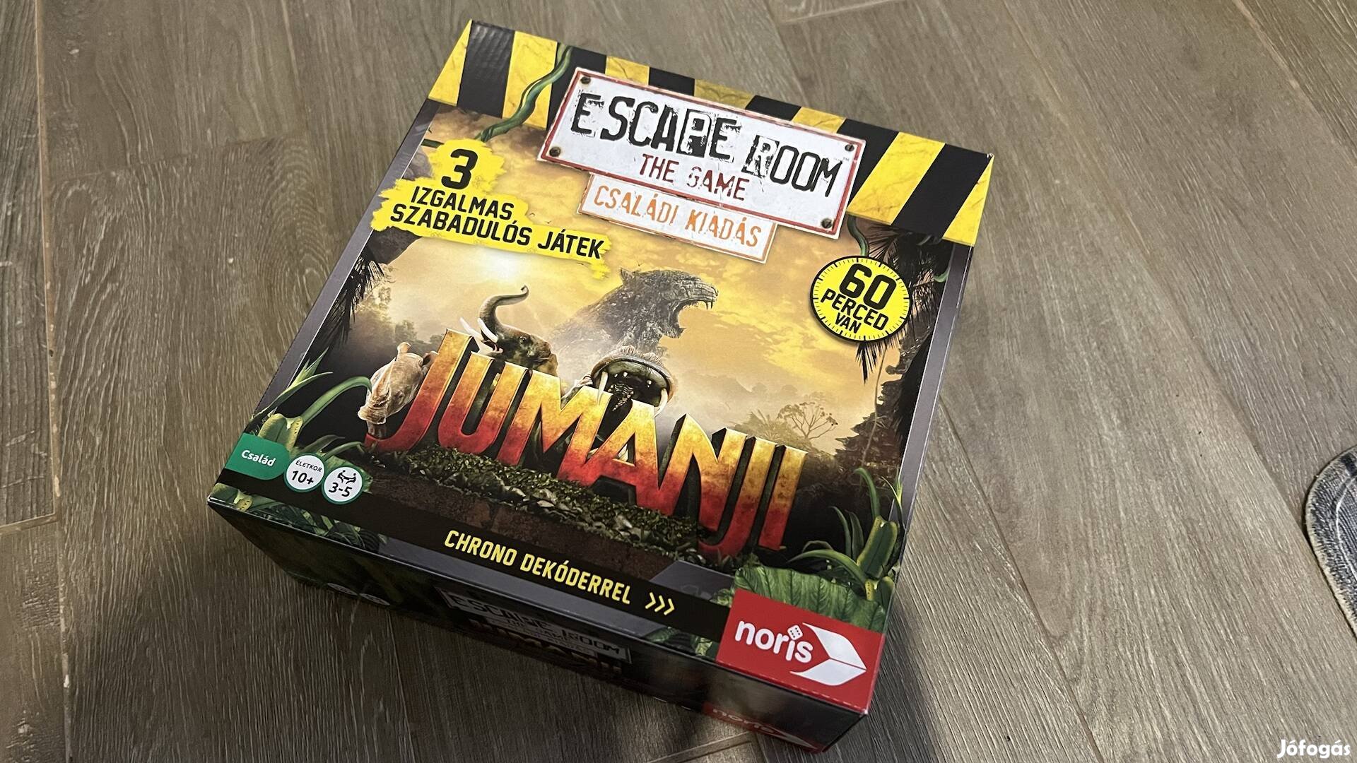 Jumanji szabadulószoba  társasjáték