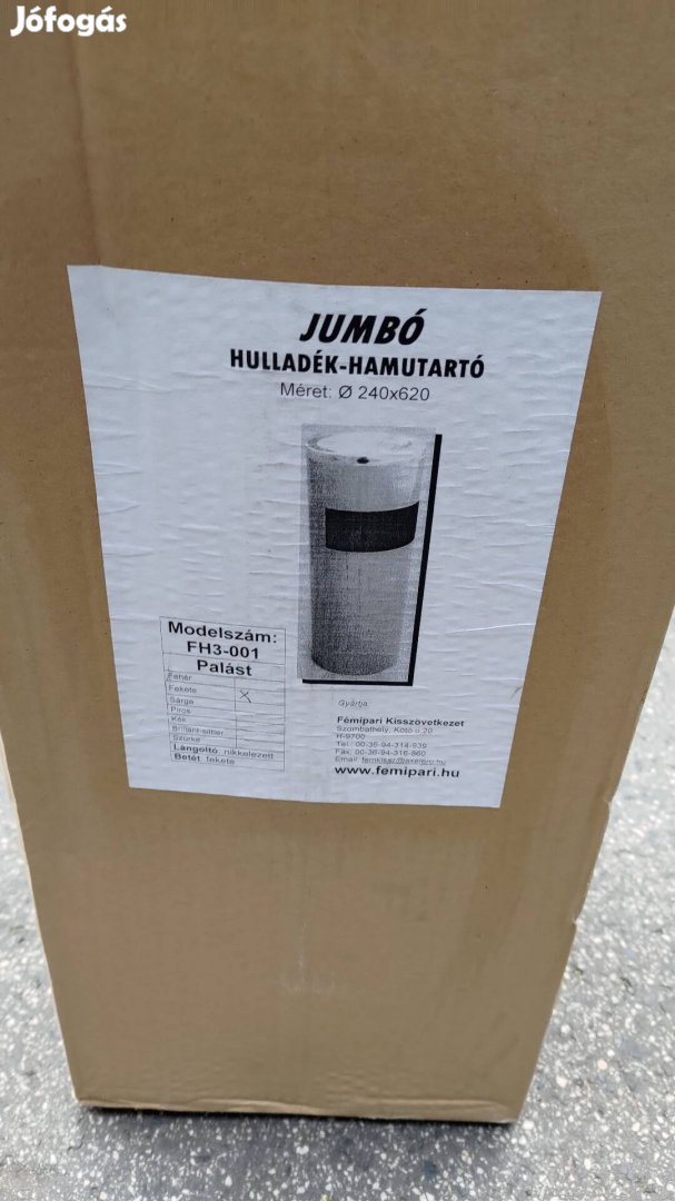 Jumbo álló hamutartó és szemetes