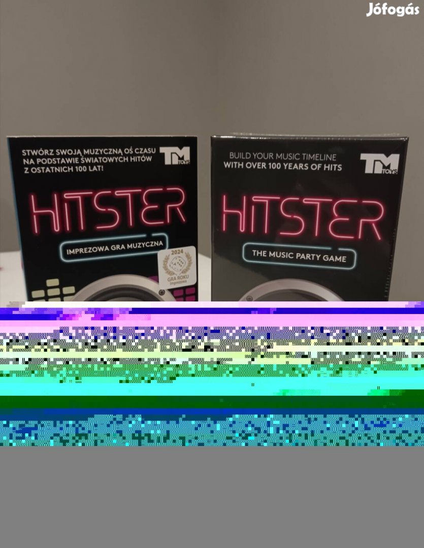Jumbo hitster the music party game társasjáték