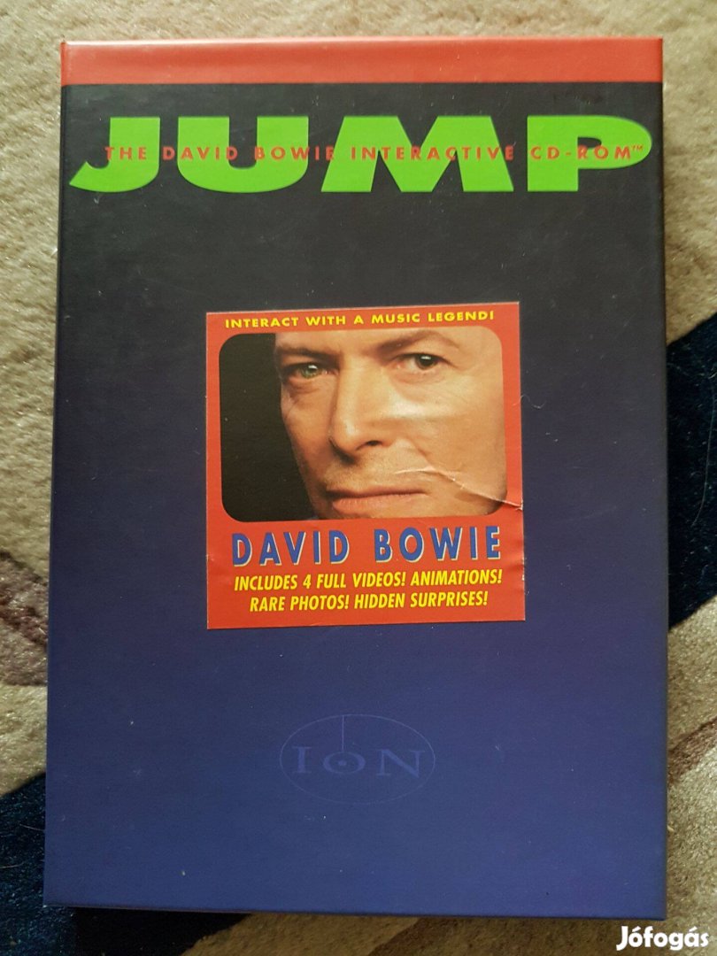 Jump CD-ROM David Bowie interactiv zene