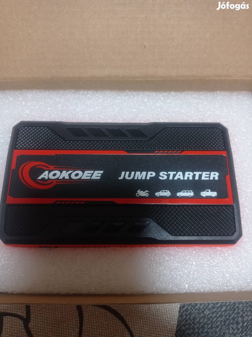 Jump starter autó indító bikázó 1200A